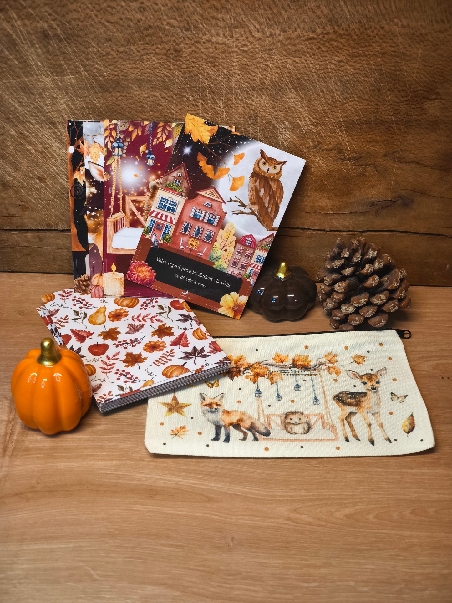Cartes d'encouragement Automne