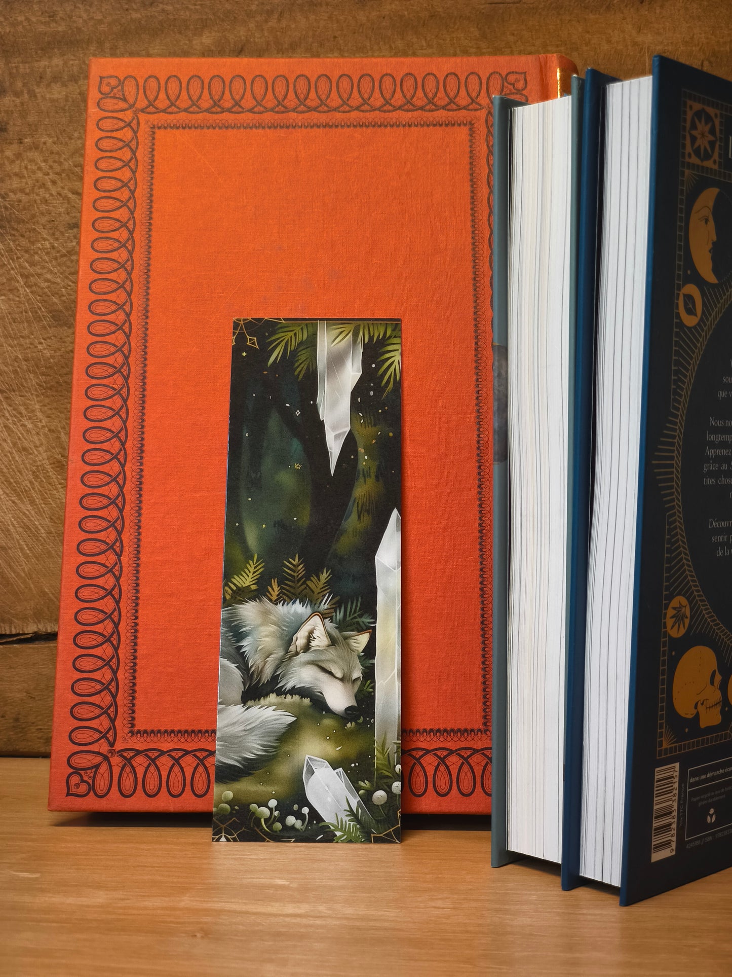 Maque-page loup dormeur